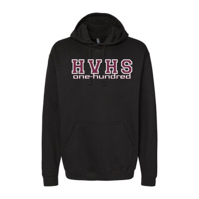 Vikings 100 Applique Hoodie - Unisex   Thumbnail